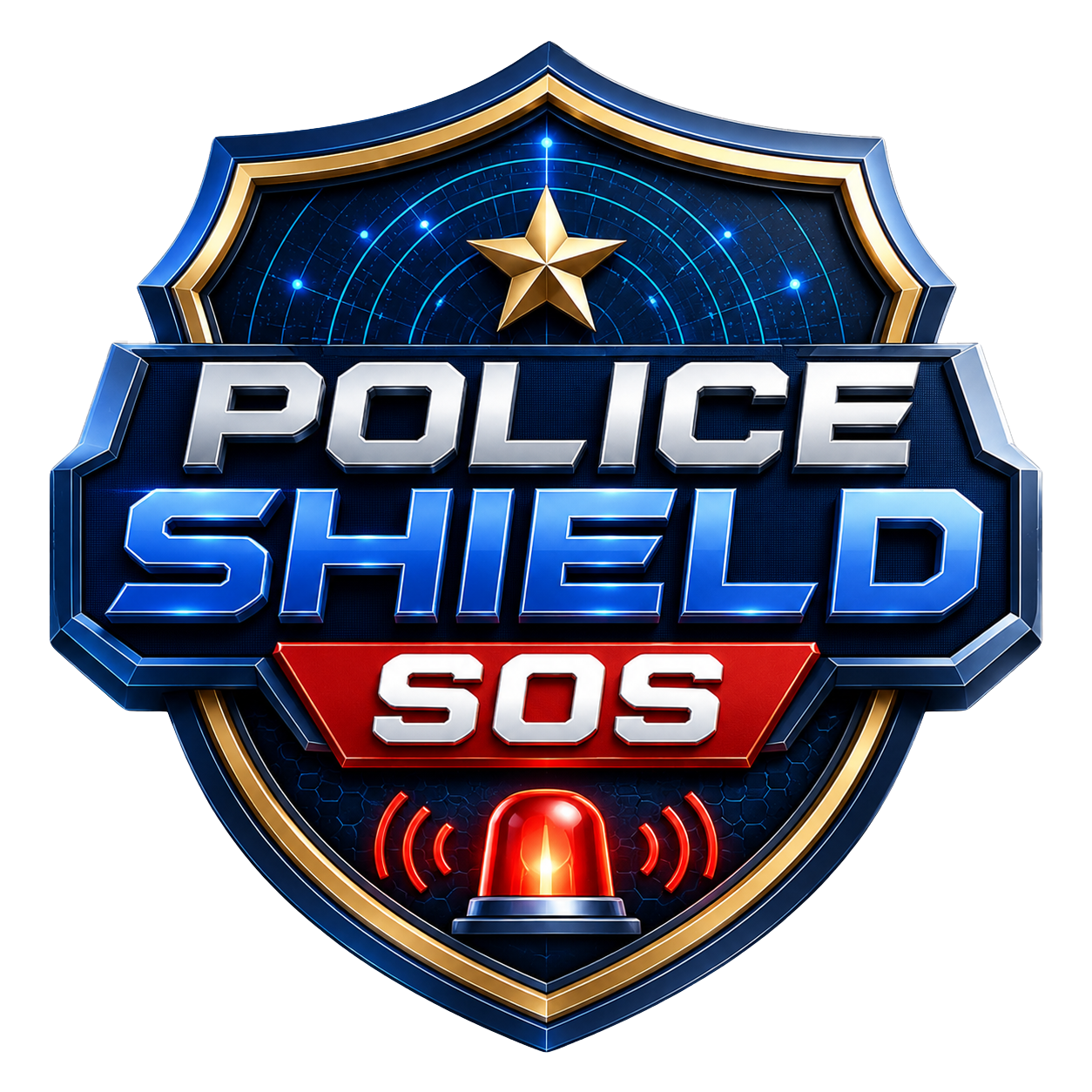 Police Shield SOS logo